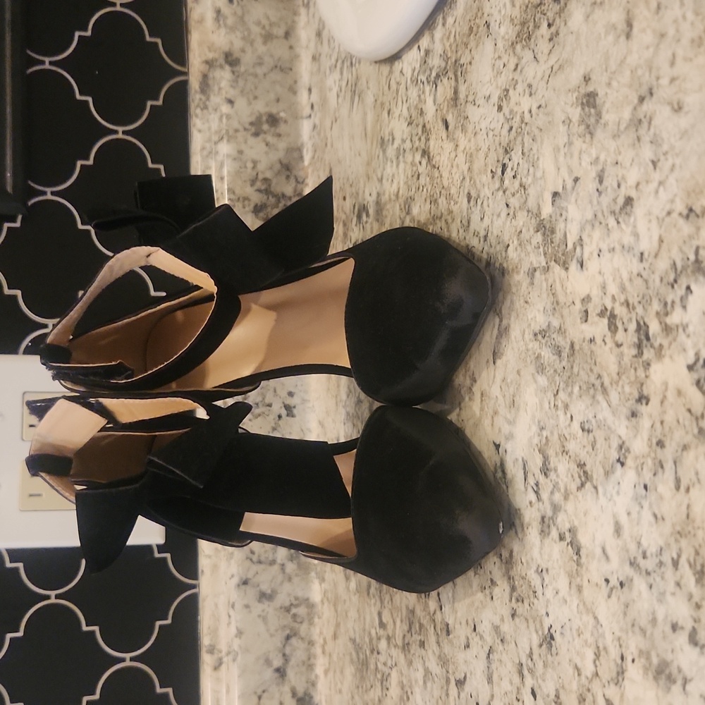 Black heels